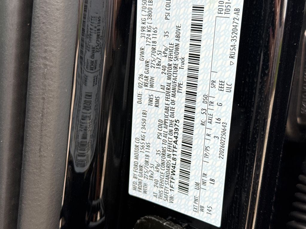 2026 Ford F-150 Tremor
