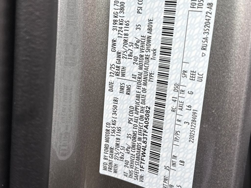 2026 Ford F-150 Tremor