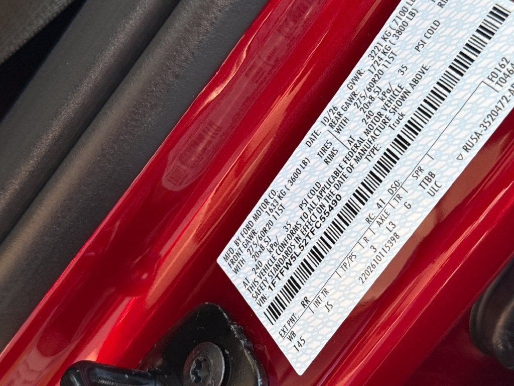 2026 Ford F-150 Lariat