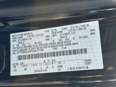 2026 Ford F-150 Lariat