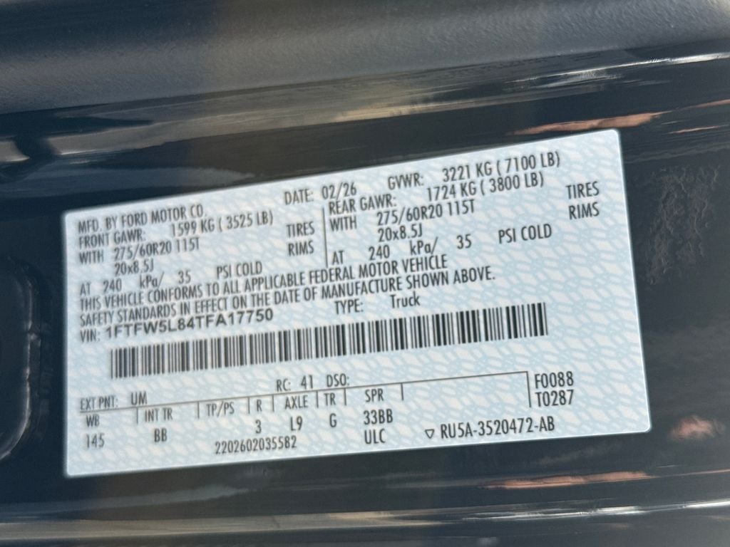 2026 Ford F-150 Lariat