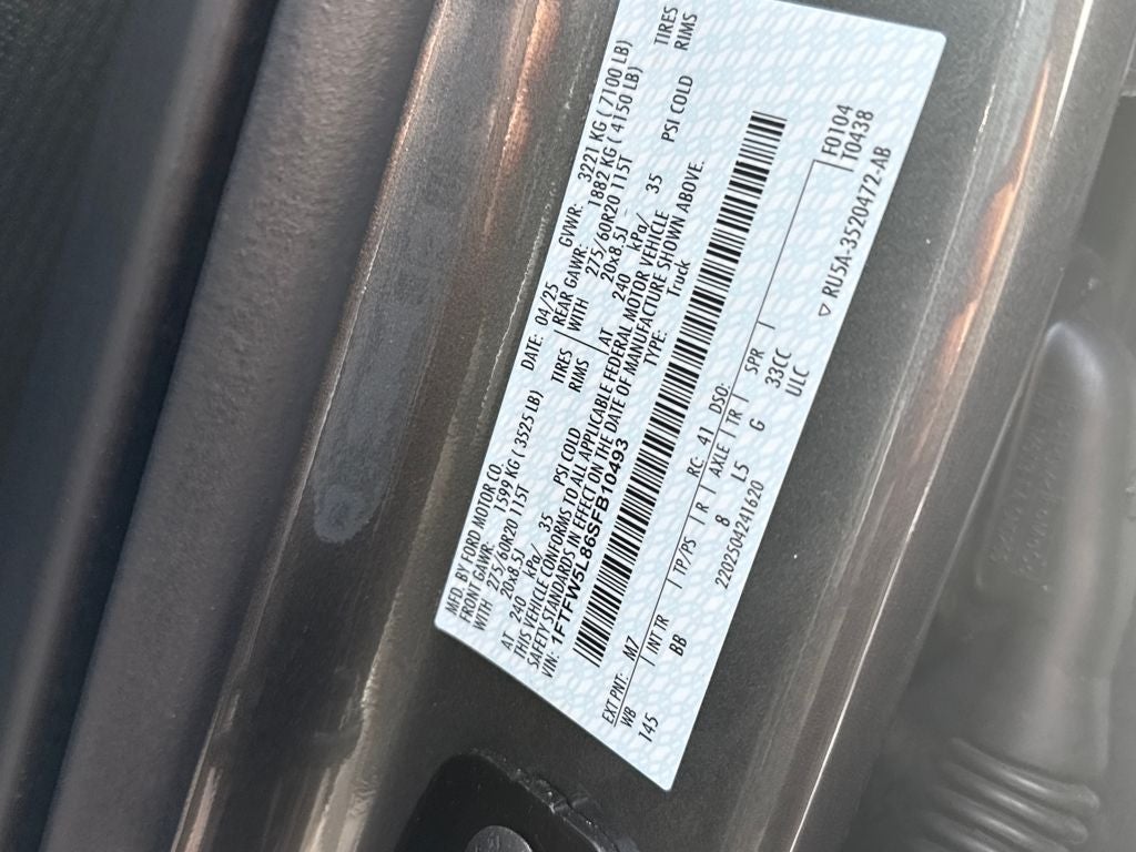 2025 Ford F-150 Lariat Certified 4WD Near Milwaukee WI