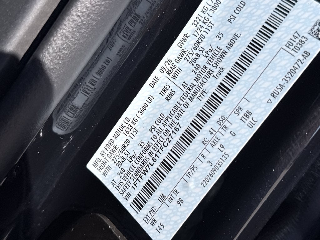 2026 Ford F-150 Platinum