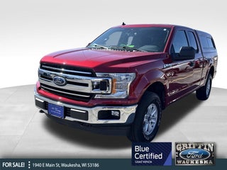2020 Ford F-150 XLT Blue Certified 4WD Near Milwaukee WI