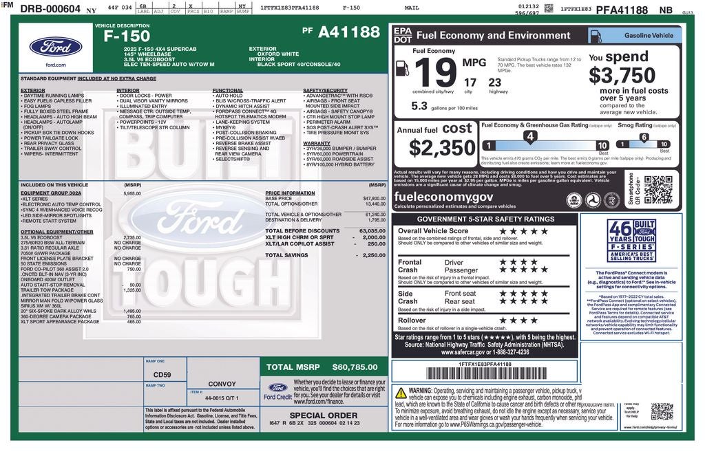 2023 Ford F-150 XLT Certified 4WD Near Milwaukee WI