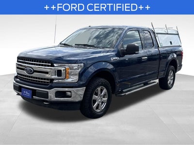 2018 Ford F-150 XLT Blue Certified 4WD Near Milwaukee WI