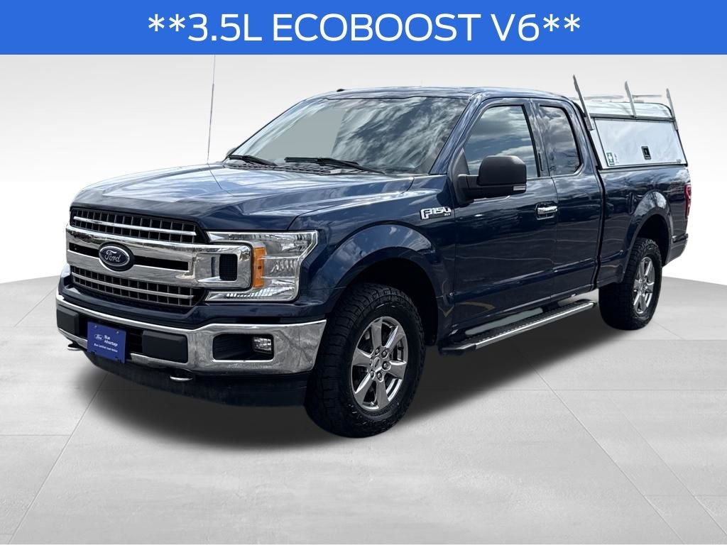 2018 Ford F-150 XLT Blue Certified 4WD Near Milwaukee WI