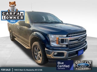 2018 Ford F-150 XLT Blue Certified 4WD Near Milwaukee WI