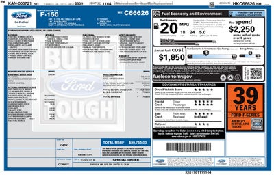 2017 Ford F-150 XL Blue Certified Near Milwaukee WI