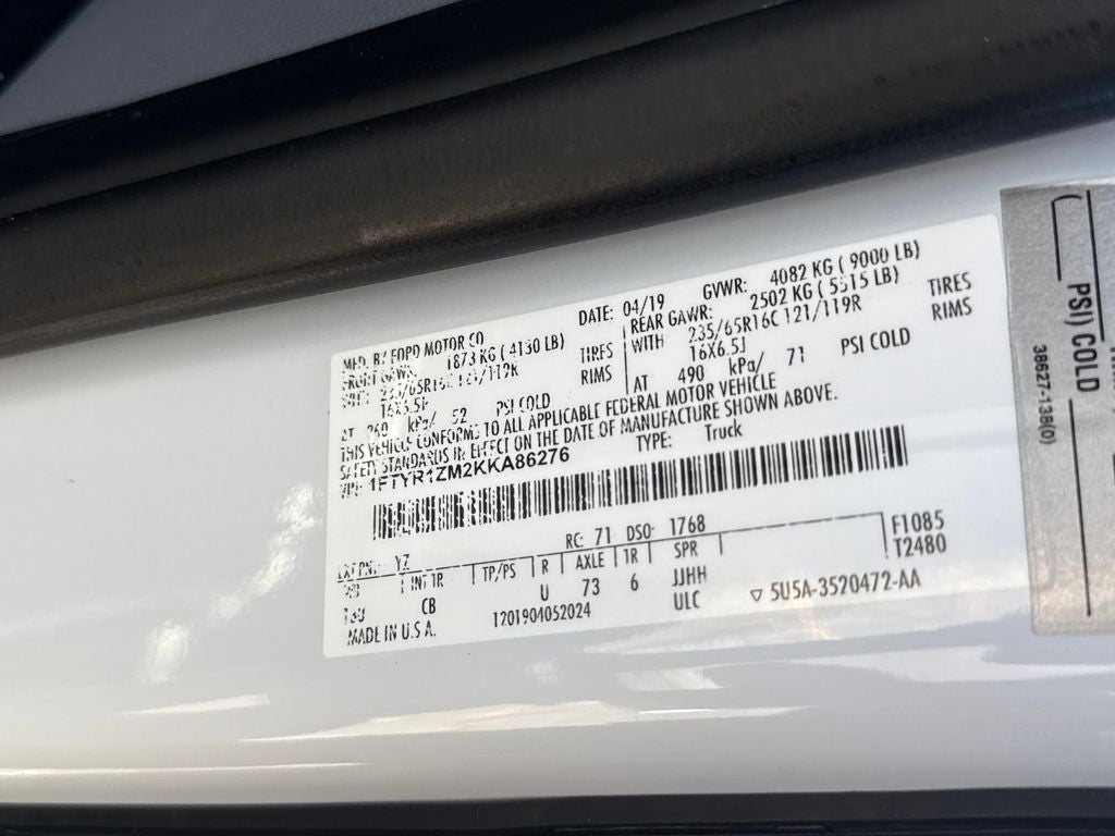 2019 Ford Transit-250 Base Blue Certified Near Milwaukee WI