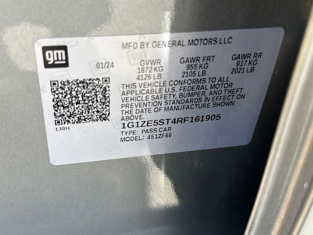 2024 Chevrolet Malibu LT 2LT