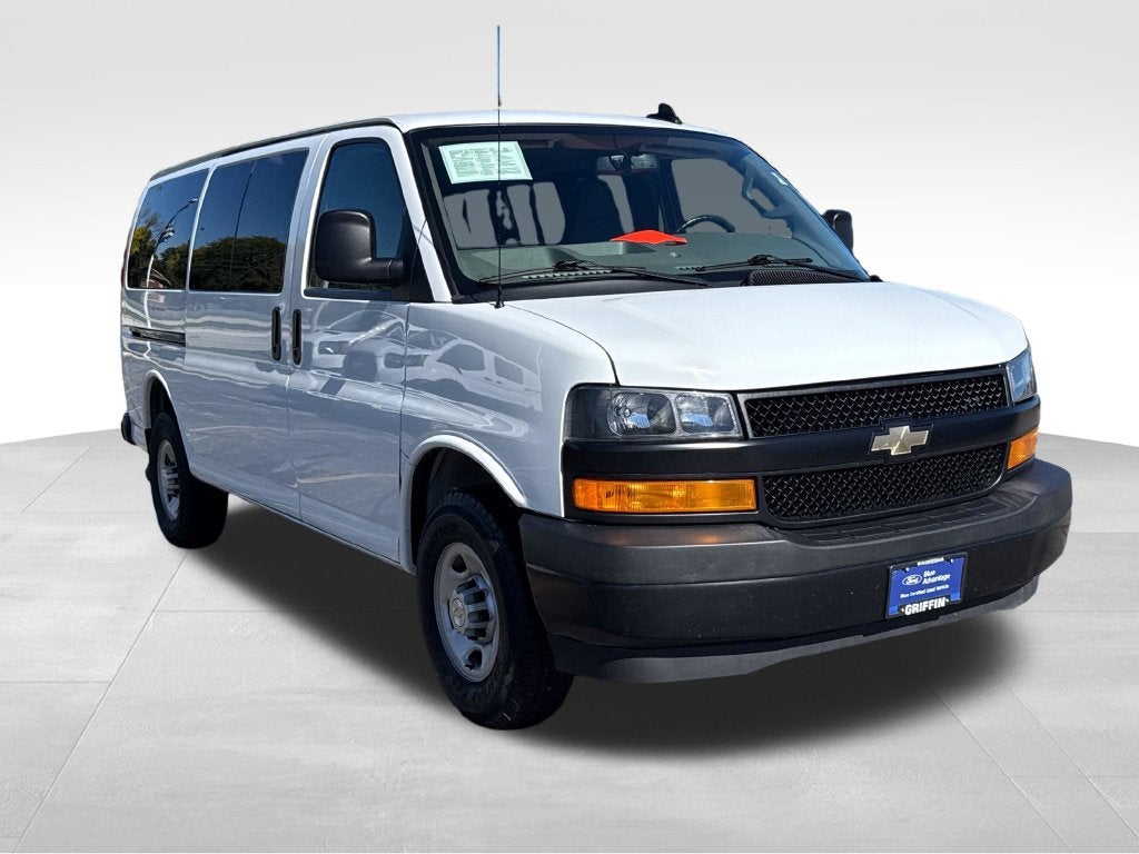 2023 Chevrolet Express 3500 LS PASSENGER VAN FORD BLUE CERTIFIED
