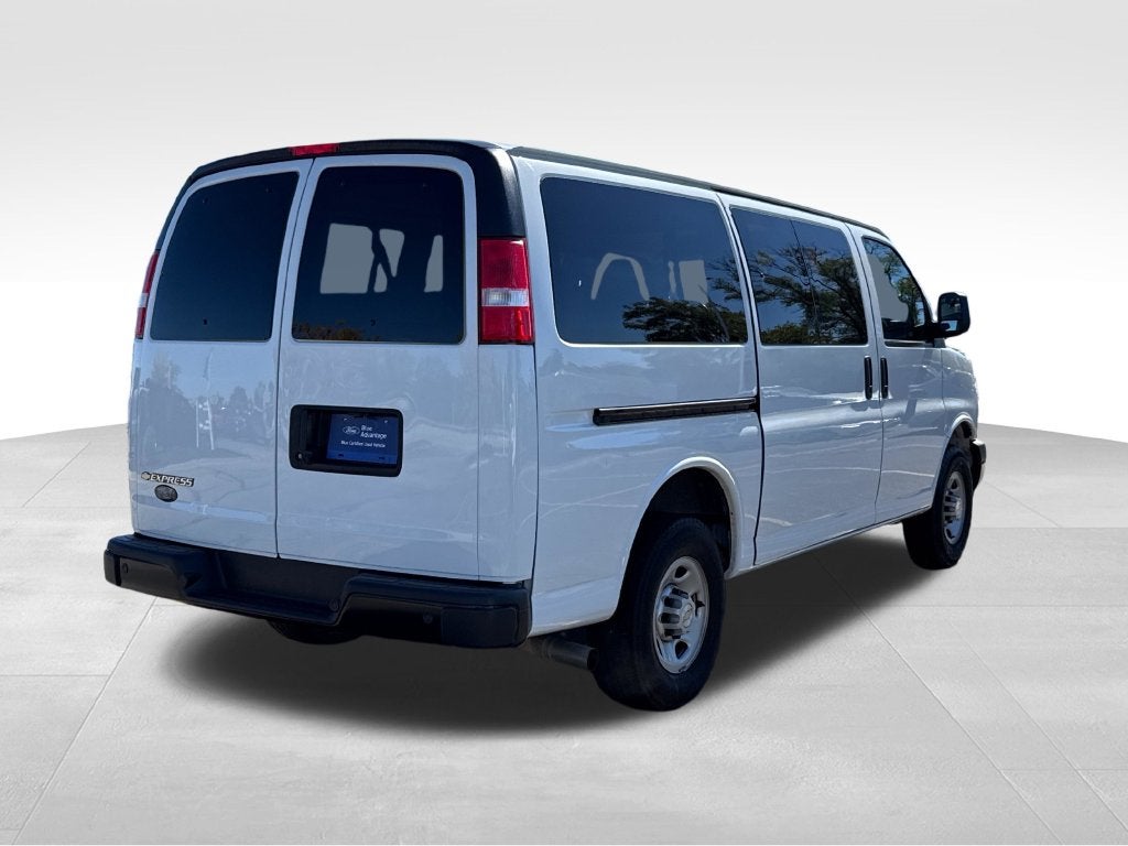 2023 Chevrolet Express 3500 LS PASSENGER VAN FORD BLUE CERTIFIED