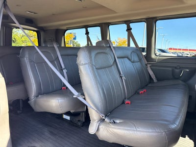 2023 Chevrolet Express 3500 LS PASSENGER VAN FORD BLUE CERTIFIED