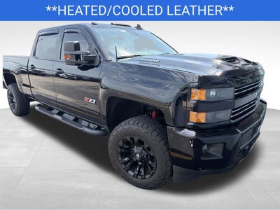 2019 Chevrolet Silverado 2500HD LTZ Midnight Edition Blue Certified 4WD Near Milwaukee