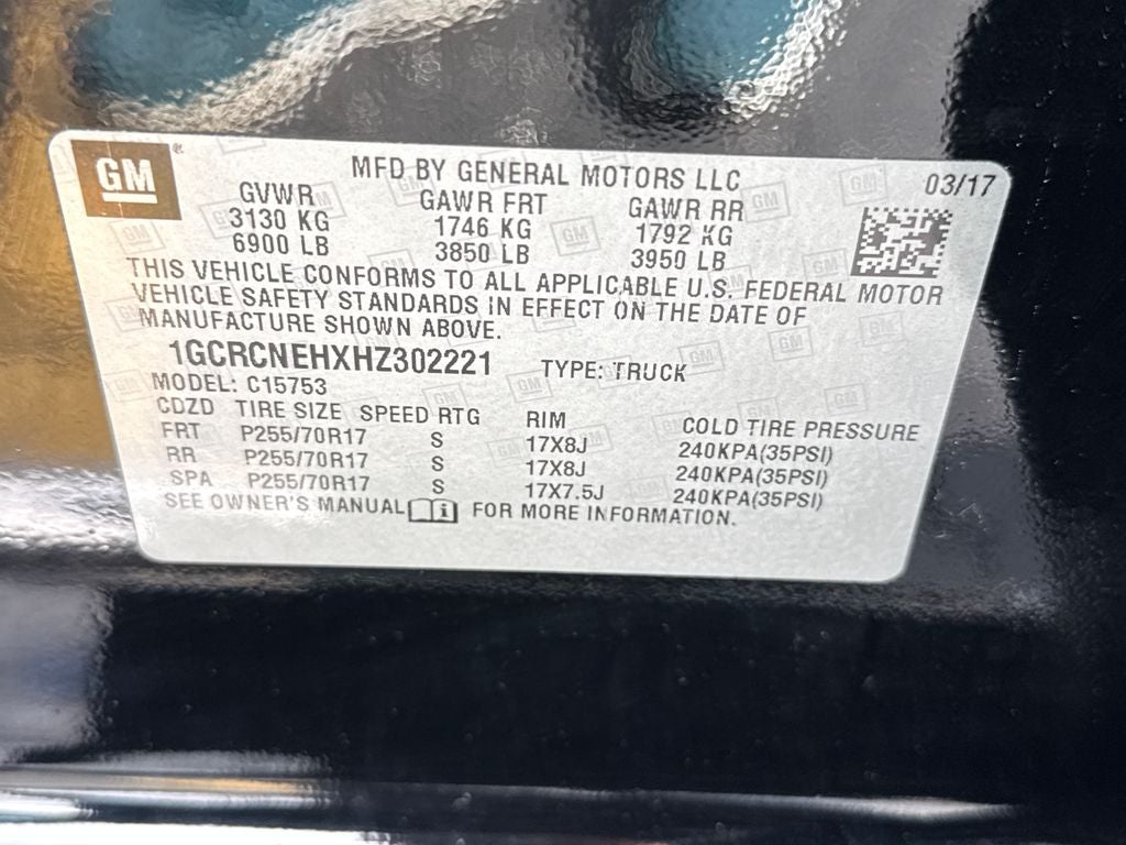 2017 Chevrolet Silverado 1500 WT Blue Certified Near Milwaukee WI