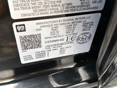 2022 Chevrolet Silverado 1500 LTD RST Blue Certified 4WD Near Milwaukee WI