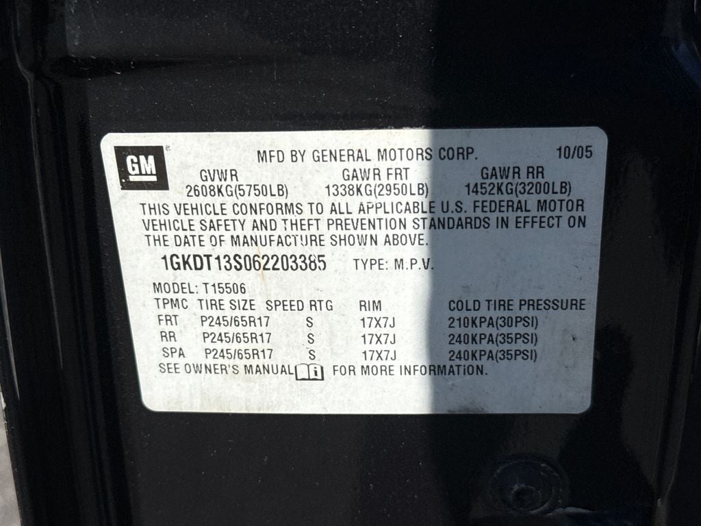 2006 GMC Envoy SLT