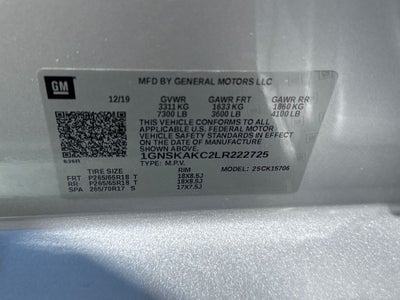 2020 Chevrolet Tahoe LS 4WD Near Milwaukee WI