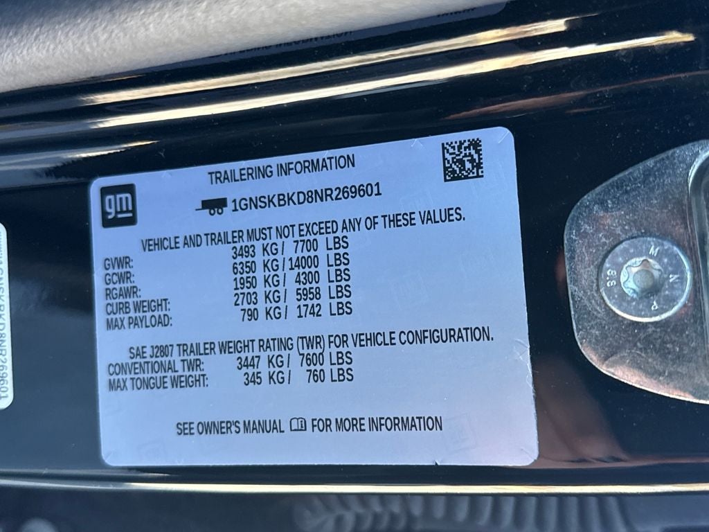 2022 Chevrolet Suburban LS Blue Certified 4WD Near Milwaukee WI