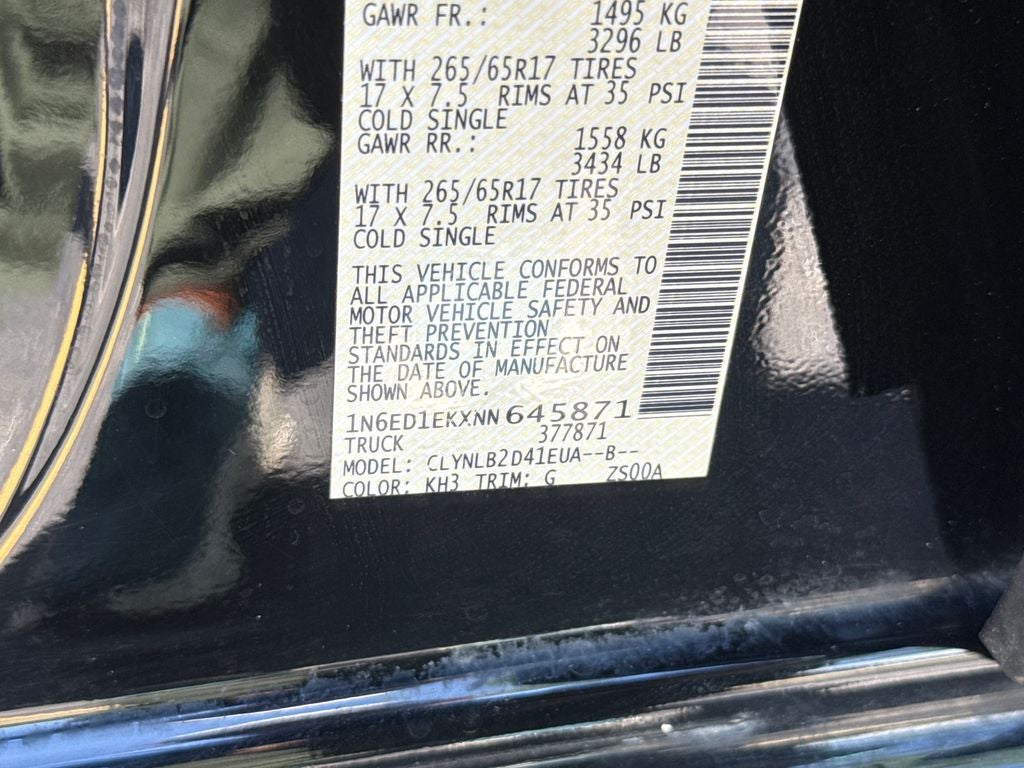 2022 Nissan Frontier SV Blue Certified 4WD Near Milwaukee WI