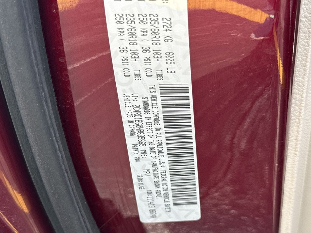 2017 Chrysler Pacifica Touring L