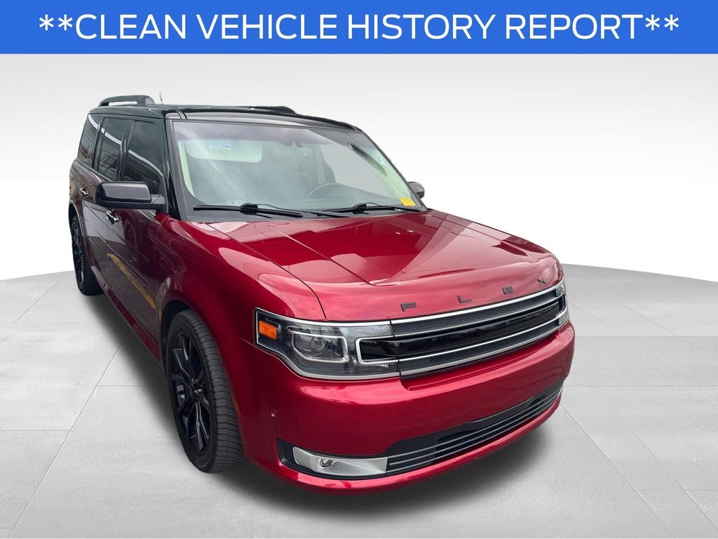 2019 Ford Flex Limited Blue Certified AWD Near Milwaukee WI