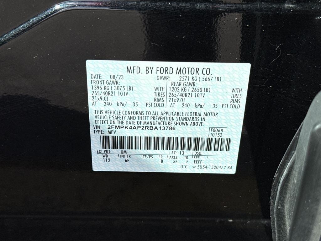 2024 Ford Edge ST FORD GOLD CERTIFIED