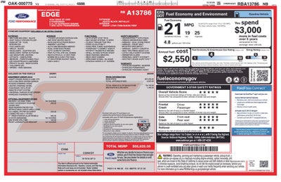 2024 Ford Edge ST FORD GOLD CERTIFIED