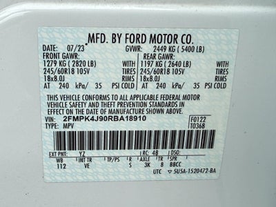2024 Ford Edge SEL FORD GOLD CERTIFIED