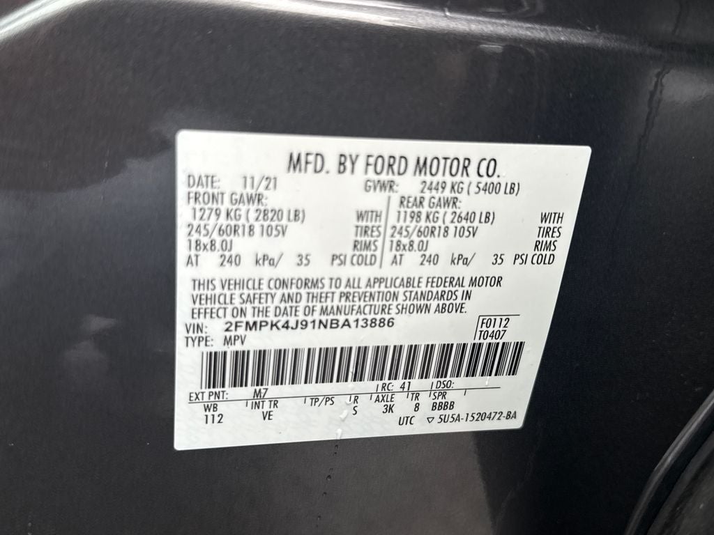 2022 Ford Edge SEL FORD GOLD CERTIFED