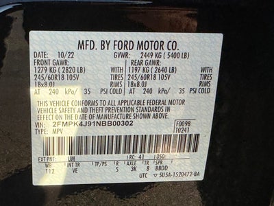 2022 Ford Edge SEL Certified AWD Near Milwaukee WI