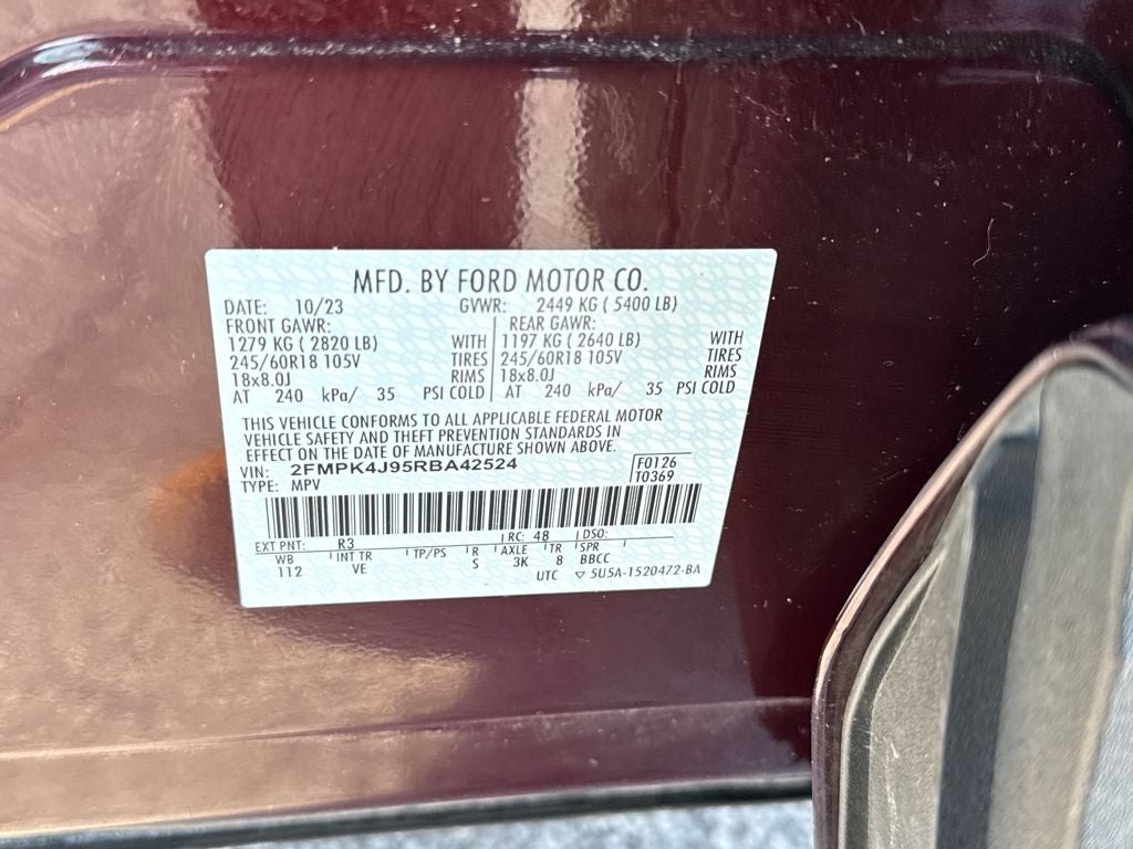 2024 Ford Edge SEL Certified AWD Near Milwaukee WI