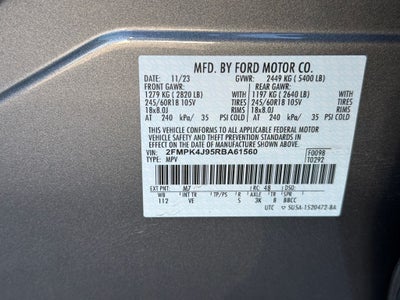 2024 Ford Edge SEL Certified AWD Near Milwaukee WI
