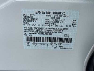 2024 Ford Edge SEL Certified AWD Near Milwaukee WI