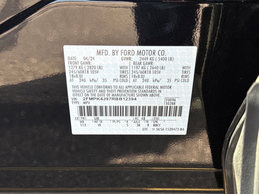 2024 Ford Edge SEL FORD GOLD CERTIFIED