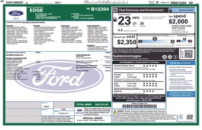 2024 Ford Edge SEL FORD GOLD CERTIFIED