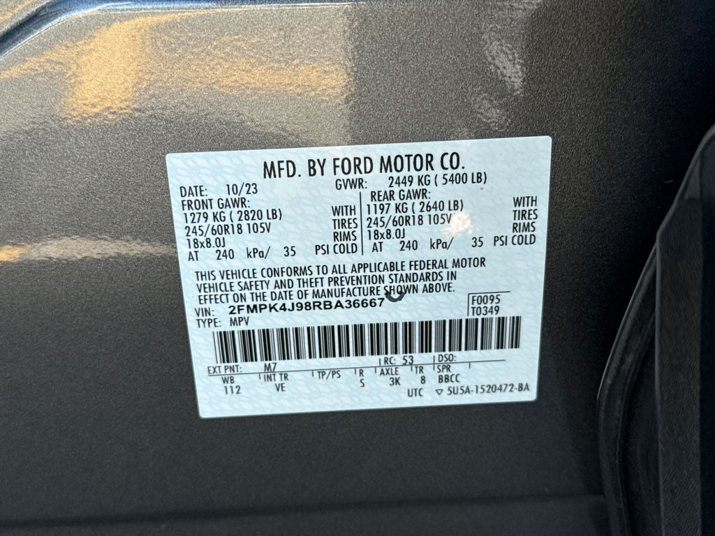 2024 Ford Edge SEL Certified AWD Near Milwaukee WI