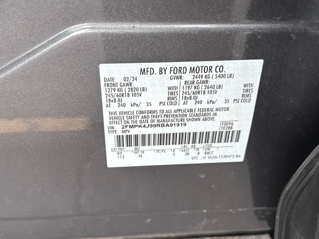 2024 Ford Edge SEL Certified AWD Near Milwaukee WI