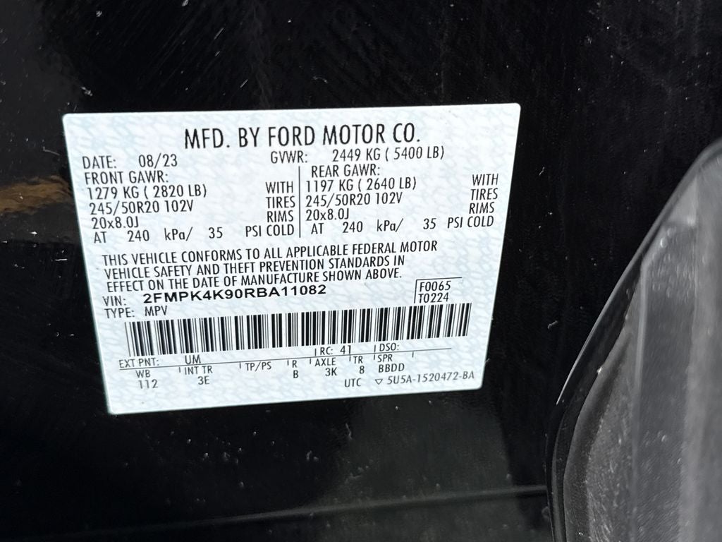 2024 Ford Edge Titanium Certified AWD Near Milwaukee WI