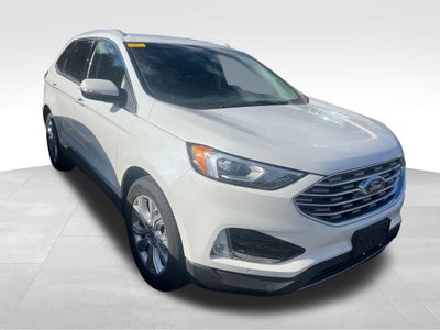 2020 Ford Edge Titanium Blue Certified AWD Near Milwaukee WI