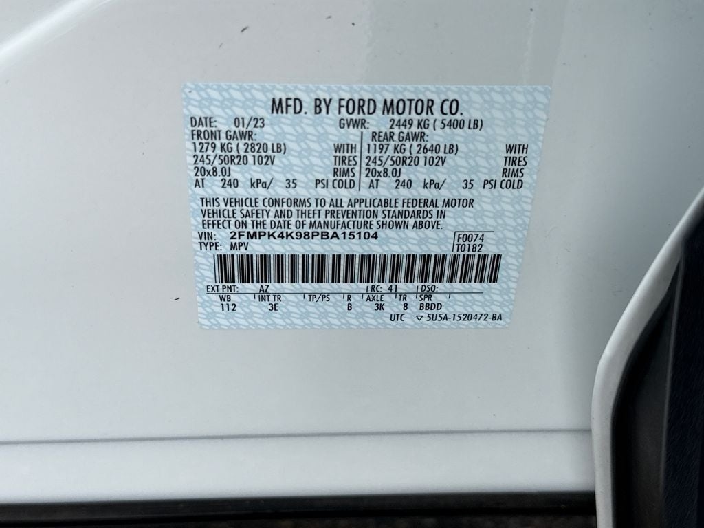 2023 Ford Edge Titanium Certified AWD Near Milwaukee WI