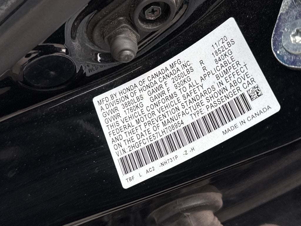 2020 Honda Civic Si Near Milwaukee WI