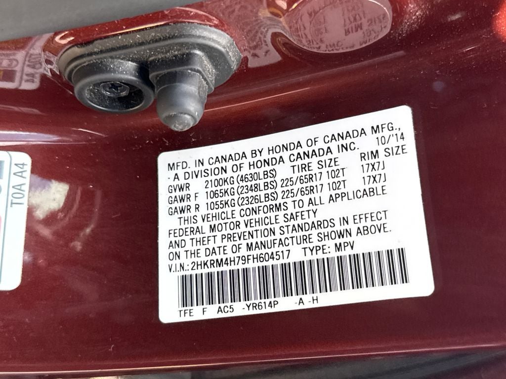 2015 Honda CR-V EX-L
