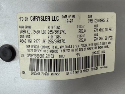 2008 Chrysler PT Cruiser Limited