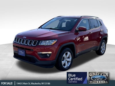 2018 Jeep Compass Latitude Blue Certified 4WD Near Milwaukee WI