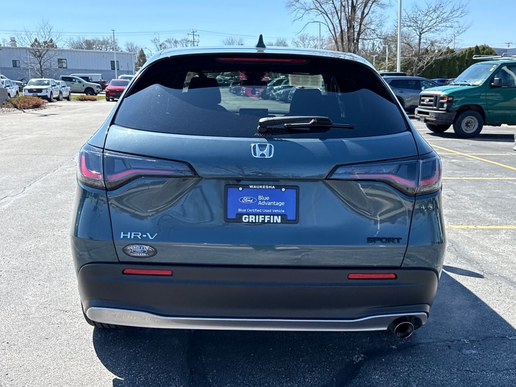 2024 Honda HR-V Sport Blue Certified AWD Near Milwaukee WI
