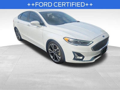 2020 Ford Fusion Titanium FORD BLUE CERTIFIED