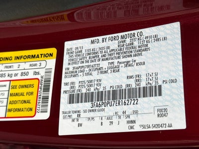 2014 Ford Fusion Energi SE Luxury Near Milwaukee WI