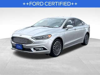 2017 Ford Fusion SE Blue Certified AWD Near Milwaukee WI
